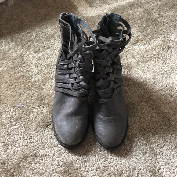 Free People Carrera Heeled Bootie - leather - Picture 2 of 8